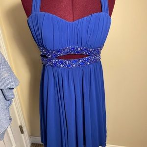 High low stylish dress with cutouts